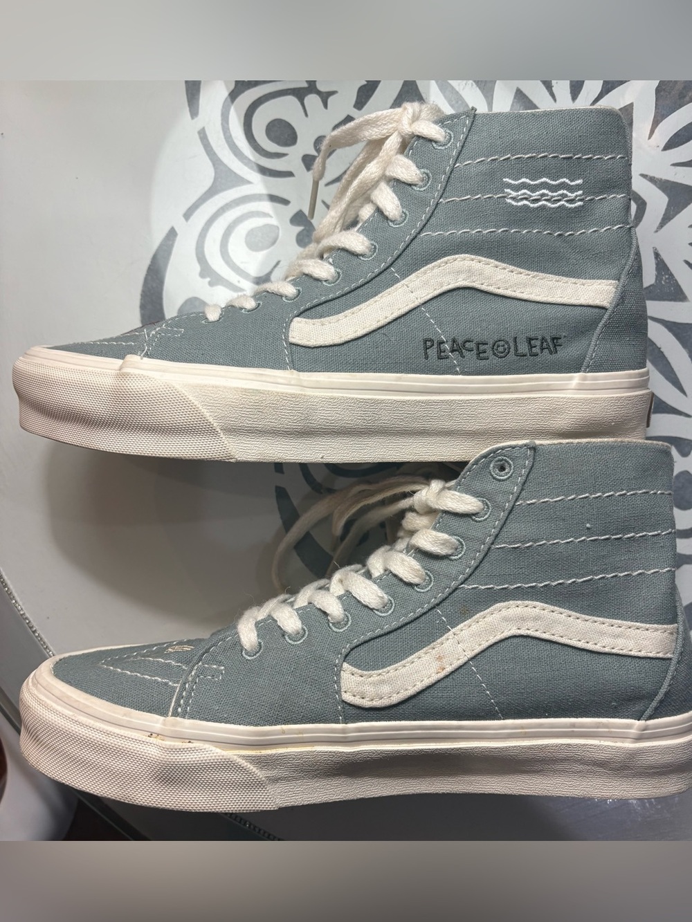 Vans Sk8-Hi Eco Theory Peace of Leaf High-Top Sneakers Women’s 8.5